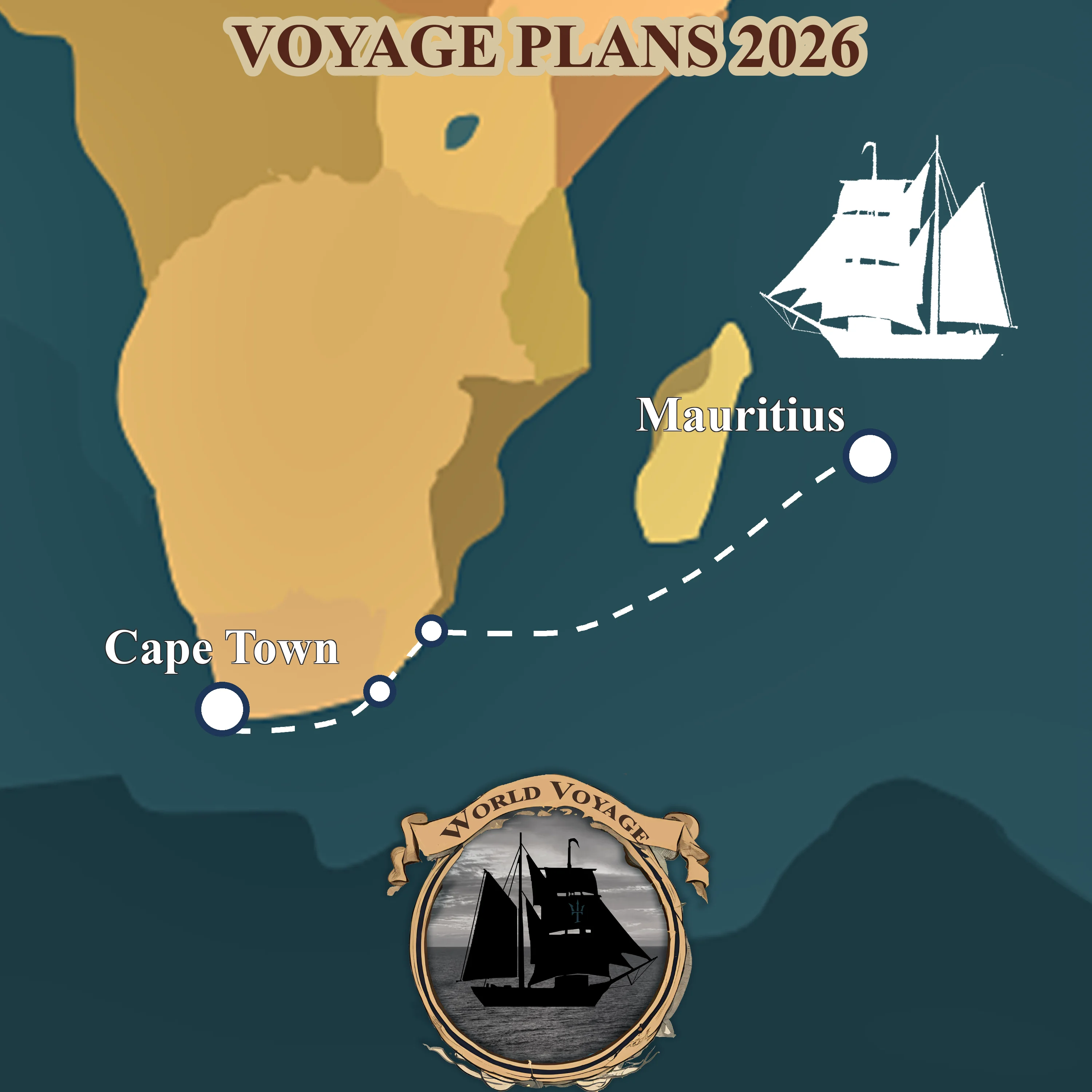 The Milk Run explained, the classic westabout tropical circumnavigation